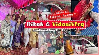 UP ki Desi Shaadi | Vidaai Or Nikah Vlog