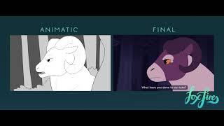 Fox Fires: Animatic vs Final