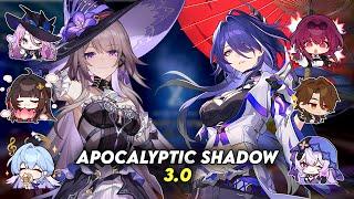 Apocalyptic Shadow 3.0 E0S0 The Herta Premium & E0S1 DOTcheron | Honkai: Star Rail