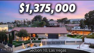Inside a Fully Remodeled Luxury Home in Section 10 Las Vegas/Million Dollar Homes in Las Vegas