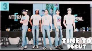 time to debut - kpop save file| the sims 4 lets play (EP3)