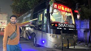 AC SLEEPER Bus Journey in Shatabdi Travels