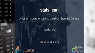 Creating a Python library for reading data from Statistics Canada