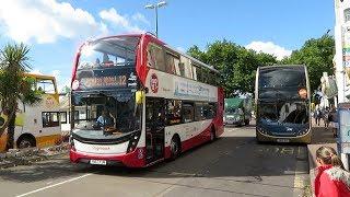 Torquay to Paignton  by Bus Devon England 2018