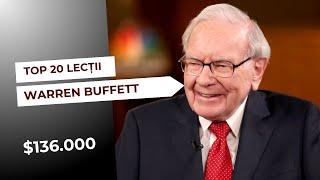 Warren Buffett - Top 20 lecții și sfaturi (am citit TOATE scrisorile lui) | DIVIDENDE