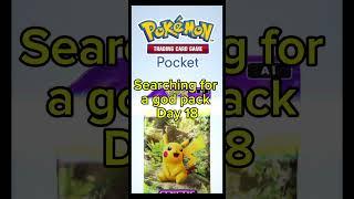 Opening Pokémon pocket TCG Packs Every Day Until I Find A God Pack - day 18