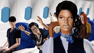 Nicki Minaj as a Flight Attendant