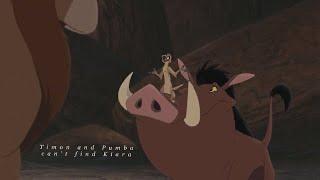 Timon and Pumba can't find Kiara - The Lion King 2 (HD)