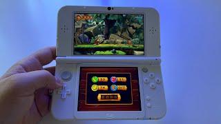 Donkey Kong Country Returns 3D (4) | The New Nintendo 3DSXL handheld gameplay