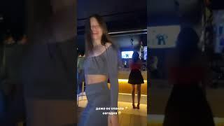 Dasha Semenova dancing