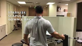 Endurance Exercise for Shoulder Internal Rotators (Subscapularis)