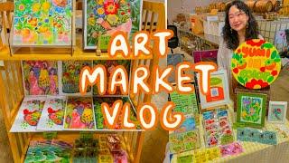 art market vlog 