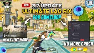 I Fixed Gameloop Lag Fix & Crash Fix 2025 | Best Settings for Pubg Mobile Emulator Low End Pc