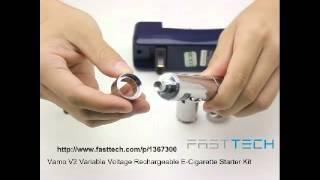 Vamo V2 Variable Voltage Rechargeable E-Cigarette Starter Kit at FastTech.com