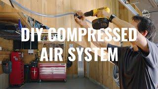 How to install a compressed air system in your garage or workshop