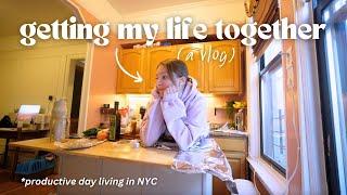 A productive day in my life living alone at 33  (super chatty life catch up)