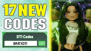 *NEW CODES* ROBLOX DRESS TO IMPRESS CODES 2024 | DTI CODES | DTIxbrat UPDATE