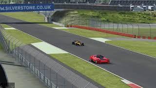 Carlos Sainz  Cosmic Motors Galaxion 5000 . Silverstone