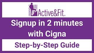 How To Sign Up For Active & Fit Direct | Cigna