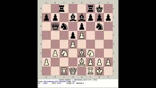 Becker, Gabriel vs Bachmann, Axel | Pan American Chess 1996, Cascavel Brazil
