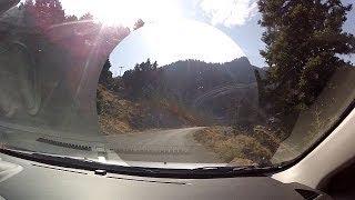Driver thinks he is driving on a special stage