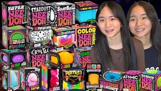 What is the BEST NeeDoh? (Best to Worst Ranking) | Janet and Kate