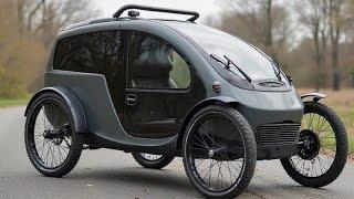 This Futuristic Bike-Car Hybrid is Changing Urban Travel Forever!"