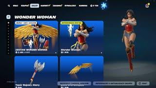 SKLEP FORTNITE 5.01.2025 *WONDER WOMAN POWRÓT, RUBIUS, SZAFKA LIAQNA, DIVA IMPREZY, PRAWDZIWE SERCE*