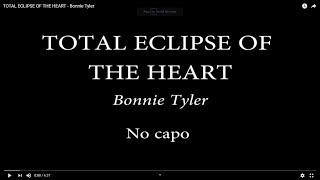 TOTAL ECLIPSE OF THE HEART  -  Bonnie Tyler