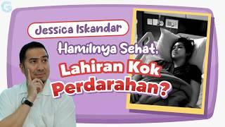 Jessica Iskandar Hamilnya Sehat, Lahiran Kok Pendarahan?