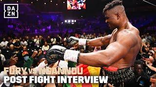 Tyson Fury vs. Francis Ngannou | Post Fight Interviews