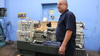 16"/25" x 40" PRECISION MATTHEWS GAP BED ENGINE LATHE