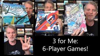 3 for Me: 6 Player Games