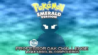 647 - I tried the Professor Oak Challenge in Pokemon Emerald Version