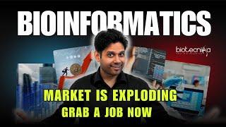 Bioinformatics Market Is Exploding - Grab A Job Now! #bioinformatics #jobs