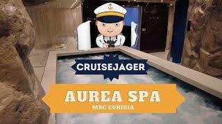 MSC Euribia - AUREA SPA - Walkthrough - Cruise ship tour