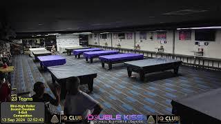 Double Kiss Pool Hall 9 Ball Mini High Roller Pool Room View (13/9/24)