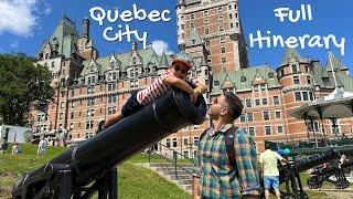 Quebec City Must See Attractions / 2 Days Itinerary 2024