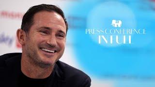 FRANK LAMPARD'S FIRST PRESS CONFERENCE AS COVENTRY CITY HEAD COACH 