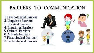 Barriers to communication | Communication [Part- 4] | #educationleaves