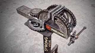 make a strong vise vise of the gear motorcycle