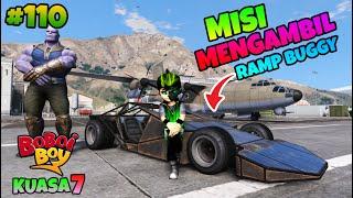 GTA 5 MOD BOBOIBOY KUASA JAHAT MENGAMBIL MOBIL RAMP BUGGY