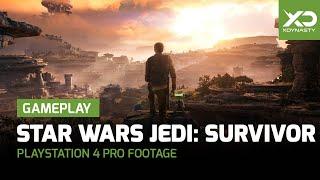 Star Wars Jedi: Survivor | PlayStation 4 Pro Footage