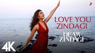 Love You Zindagi - 4K video | Dear Zindagi | Alia Bhatt | Shah Rukh Khan | Jasleen Royal | Amit T