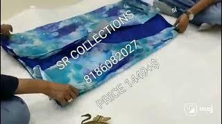 SR COLLECTIONS. NEW MODELS SAREES