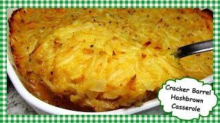 Copycat CRACKER BARREL Hashbrown Casserole ~ Frozen Hash Browns Recipe