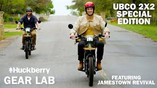 Jamestown Revival Puts E-Bike to the Test | UBCO’s 2x2 Special Edition Electric Motorbike | Gear Lab