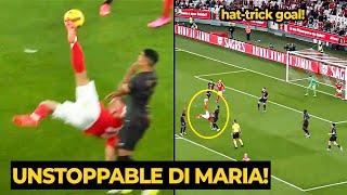 Di Maria scored HAT-TRICK with bicycle kick goal against Estrela Amadora last night | Football News