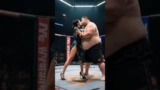 How DARE You Challenge a Kung Fu Girl?! #kungfu #fight #boxing #ai