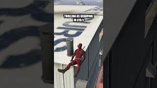 Trolling as Deadpool in GTA 5 again #gta5rp